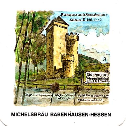 babenhausen of-he michels burgen II 2b (quad180-8 starkenburg)